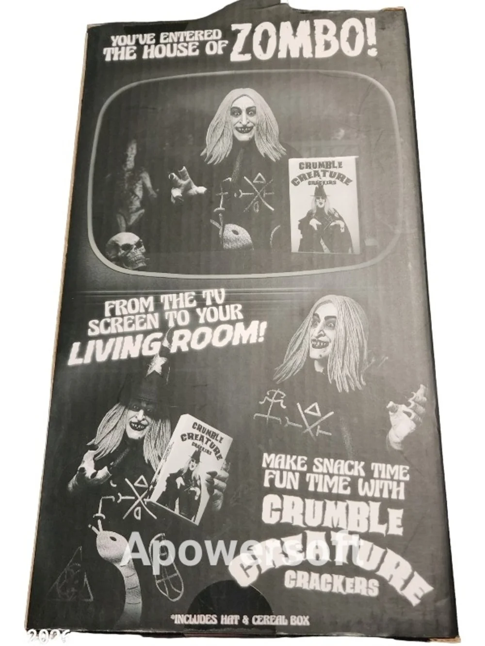 The Munsters 'Zombo' Collectible Figure - Black & White Moon Robe